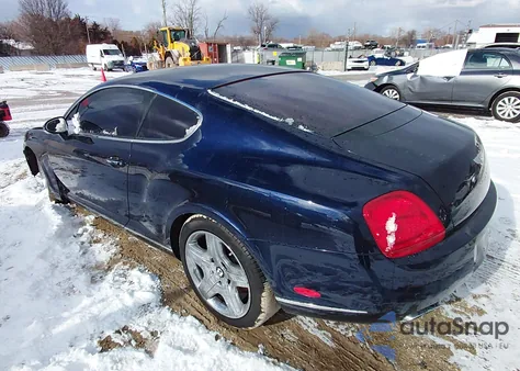 2005 Bentley Continental Gt from USA, damaged, VIN SCBCR63W25C024699